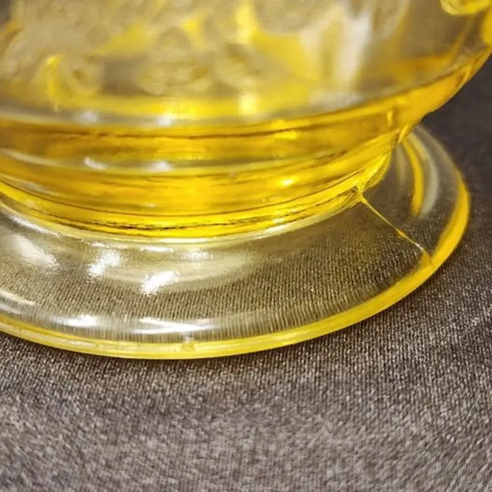 Amber Normandie Vintage Sugar & Creamer Set